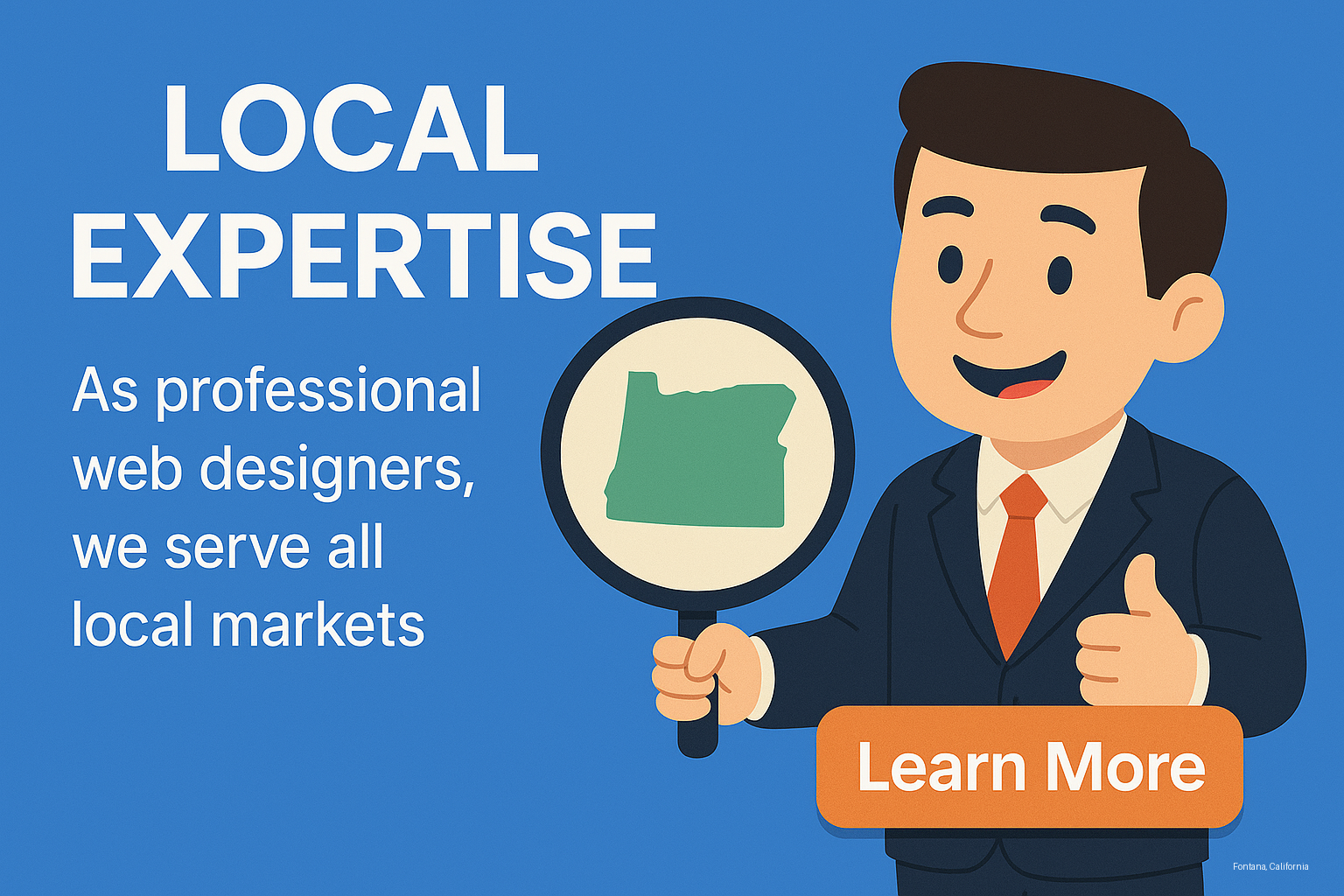 Local Fontana, California Web Design